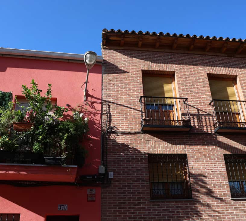 Casas de una calle