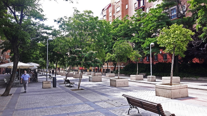 El pasillo verde ferroviario: cómo cambió un barrio de Madrid al soterrar las vías del tren